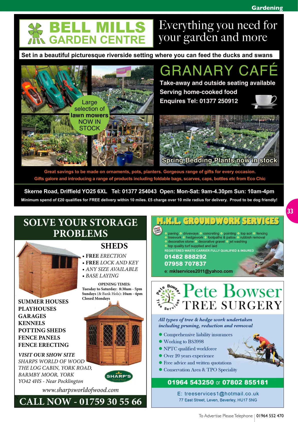 East Riding Magazine — June 2023 — Page 33 of 36