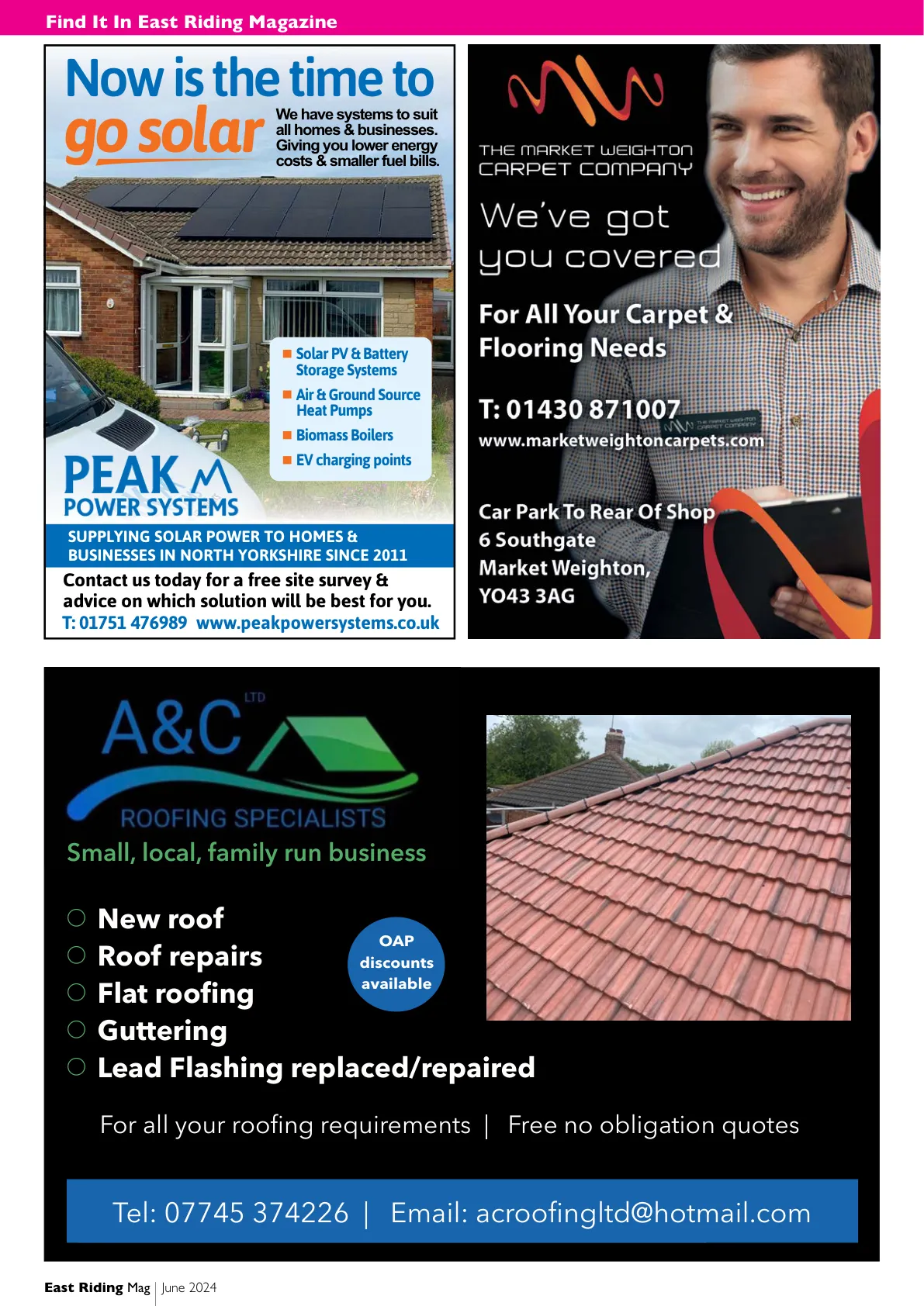 East Riding Magazine — June 2024 — Page 2 of 36