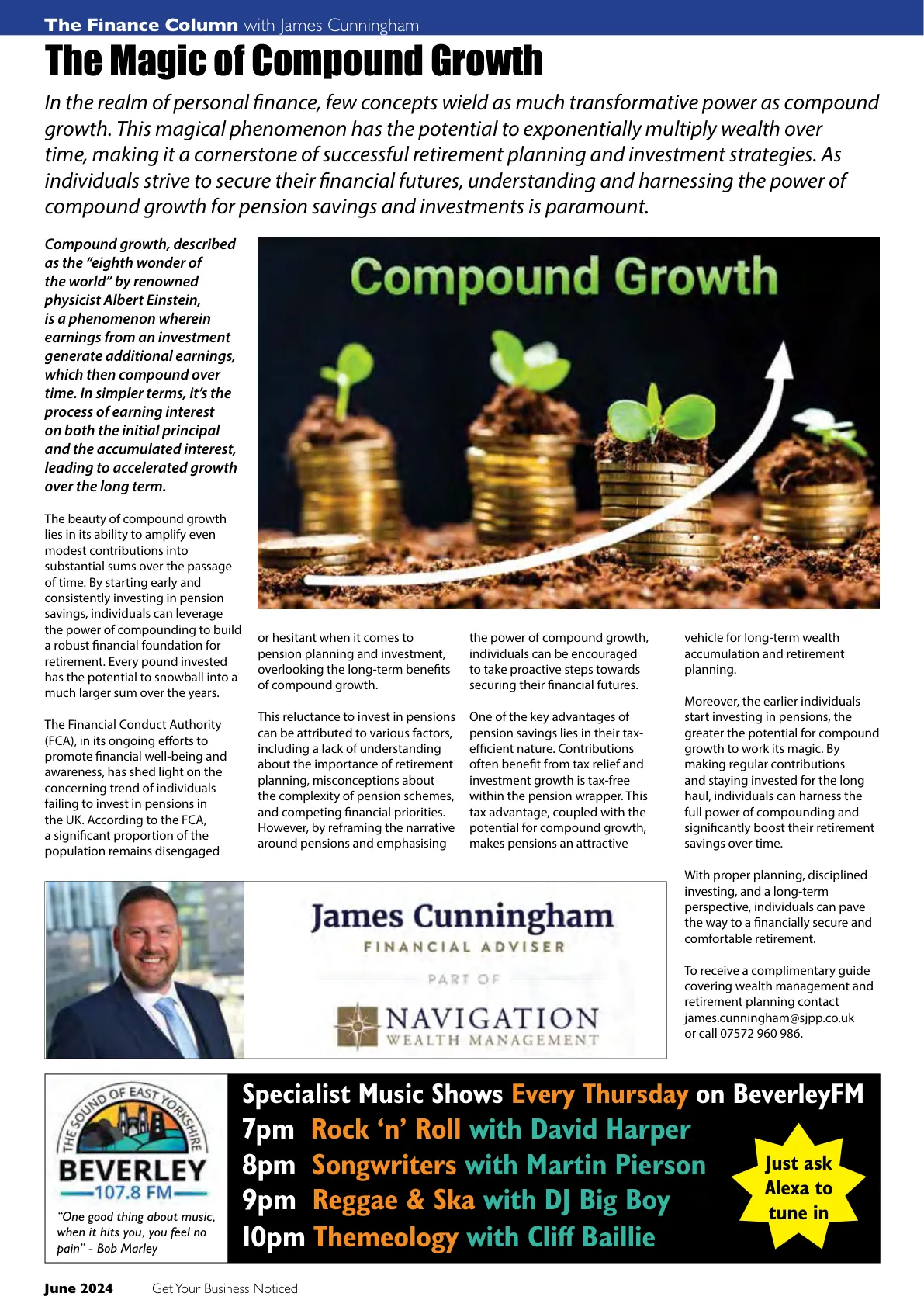 East Riding Magazine — June 2024 — Page 24 of 36