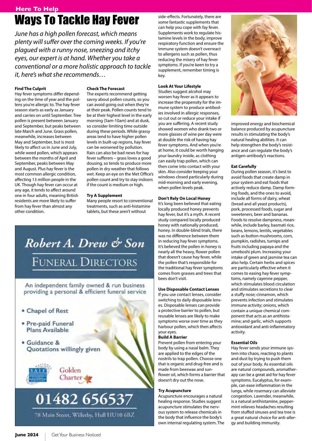 East Riding Magazine — June 2024 — Page 26 of 36