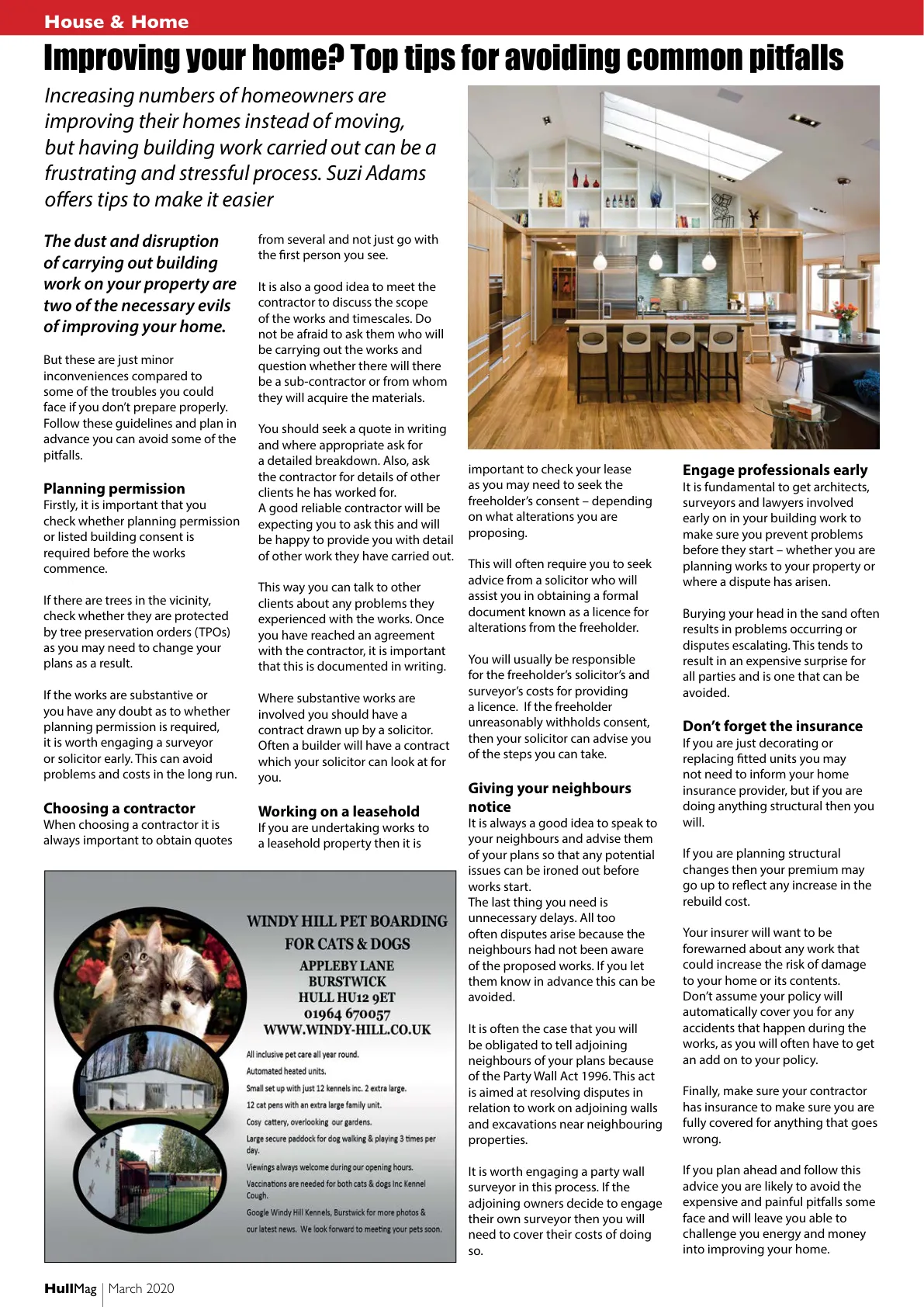 East Riding Magazine — March 2020 — Page 10 of 36