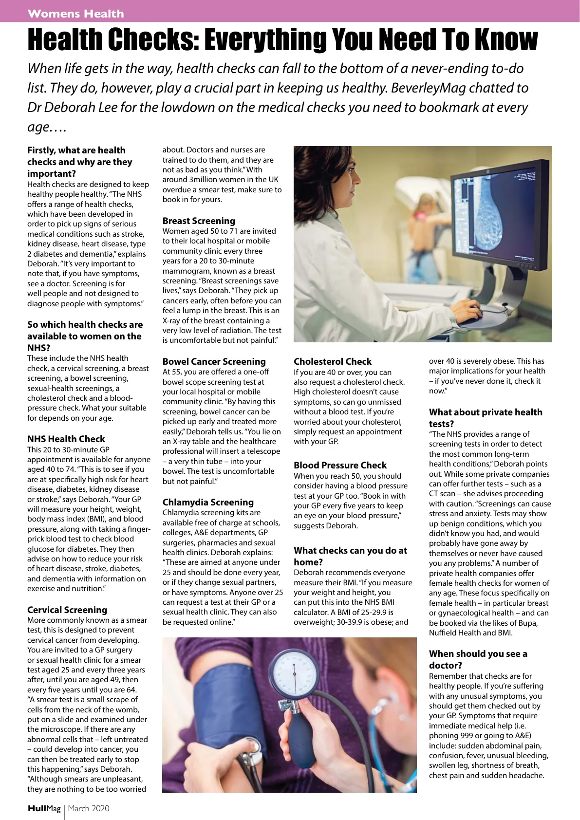 East Riding Magazine — March 2020 — Page 18 of 36