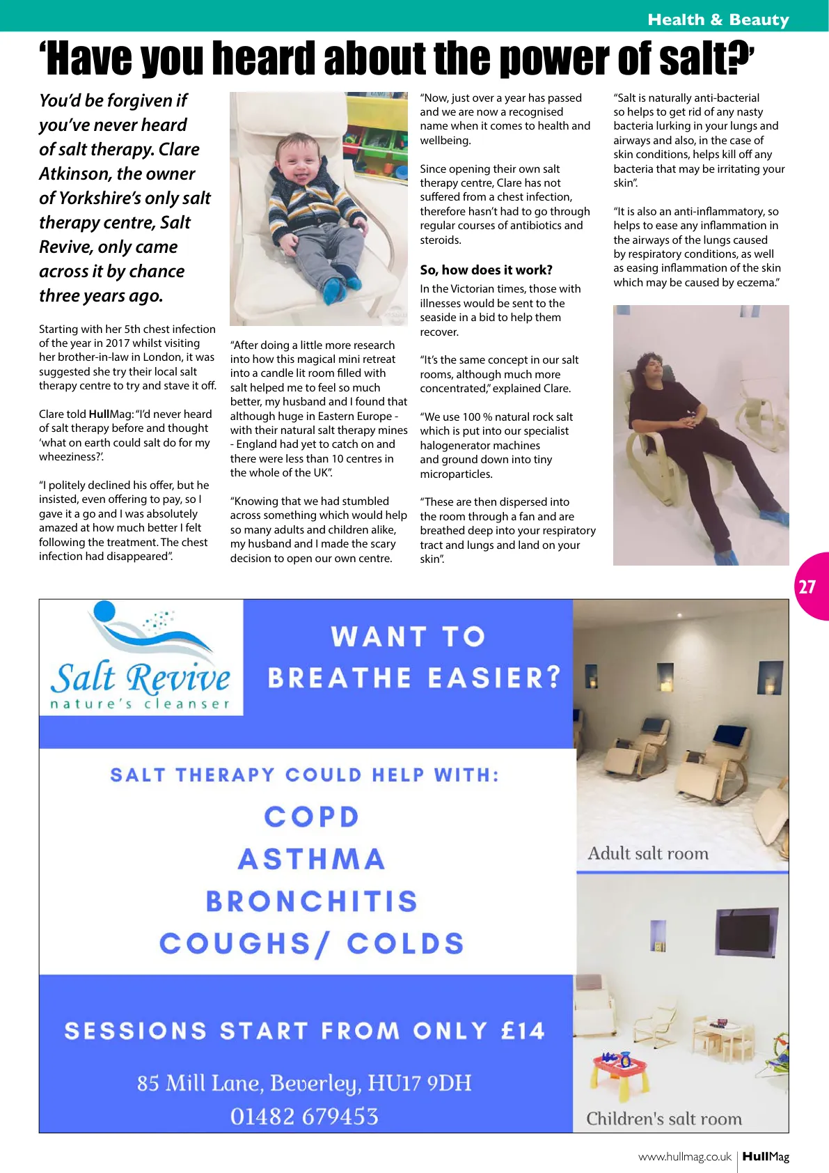 East Riding Magazine — March 2020 — Page 27 of 36