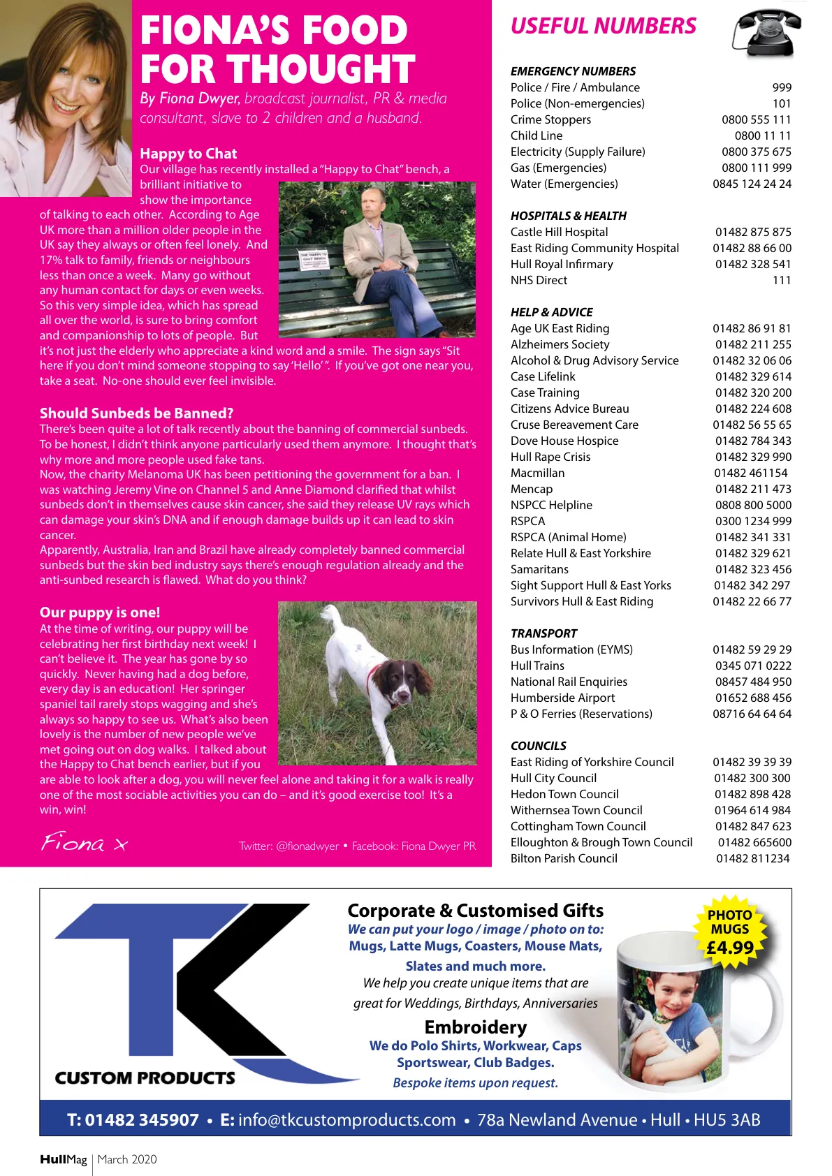 East Riding Magazine — March 2020 — Page 34 of 36