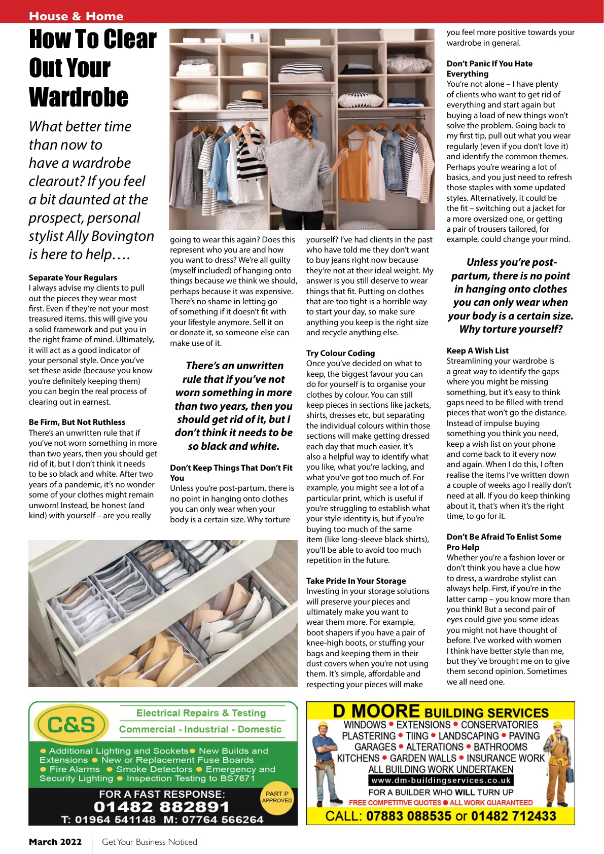 East Riding Magazine — March 2022 — Page 10 of 52