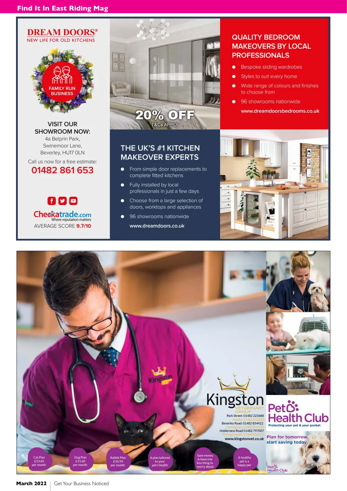 East Riding Magazine — March 2022 — Page 2 of 52