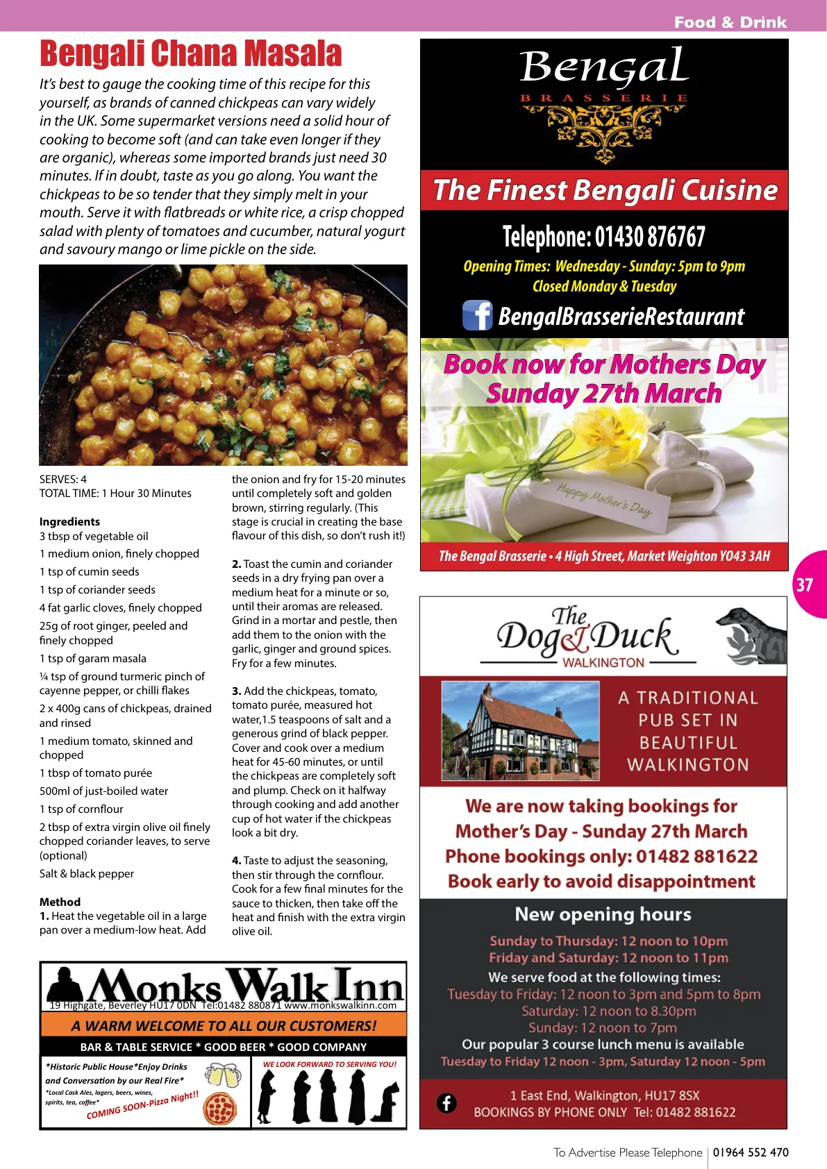 East Riding Magazine — March 2022 — Page 37 of 52