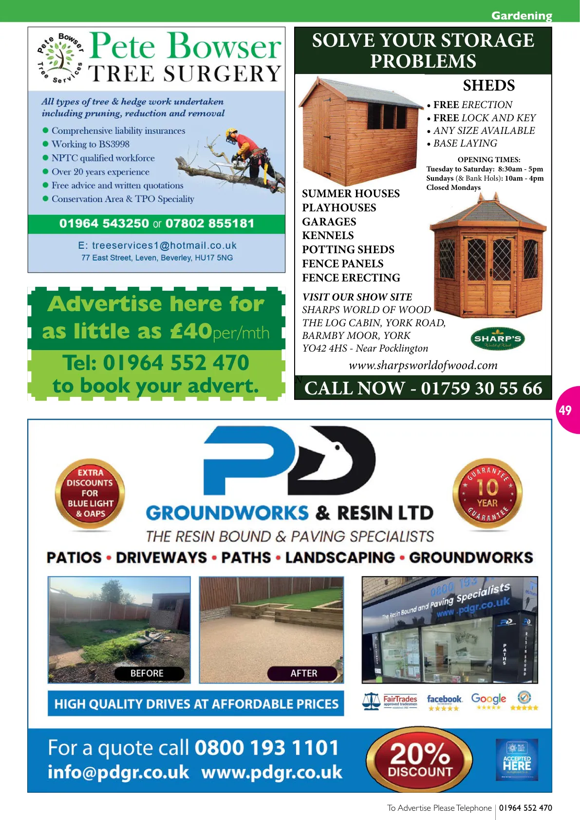 East Riding Magazine — March 2022 — Page 49 of 52