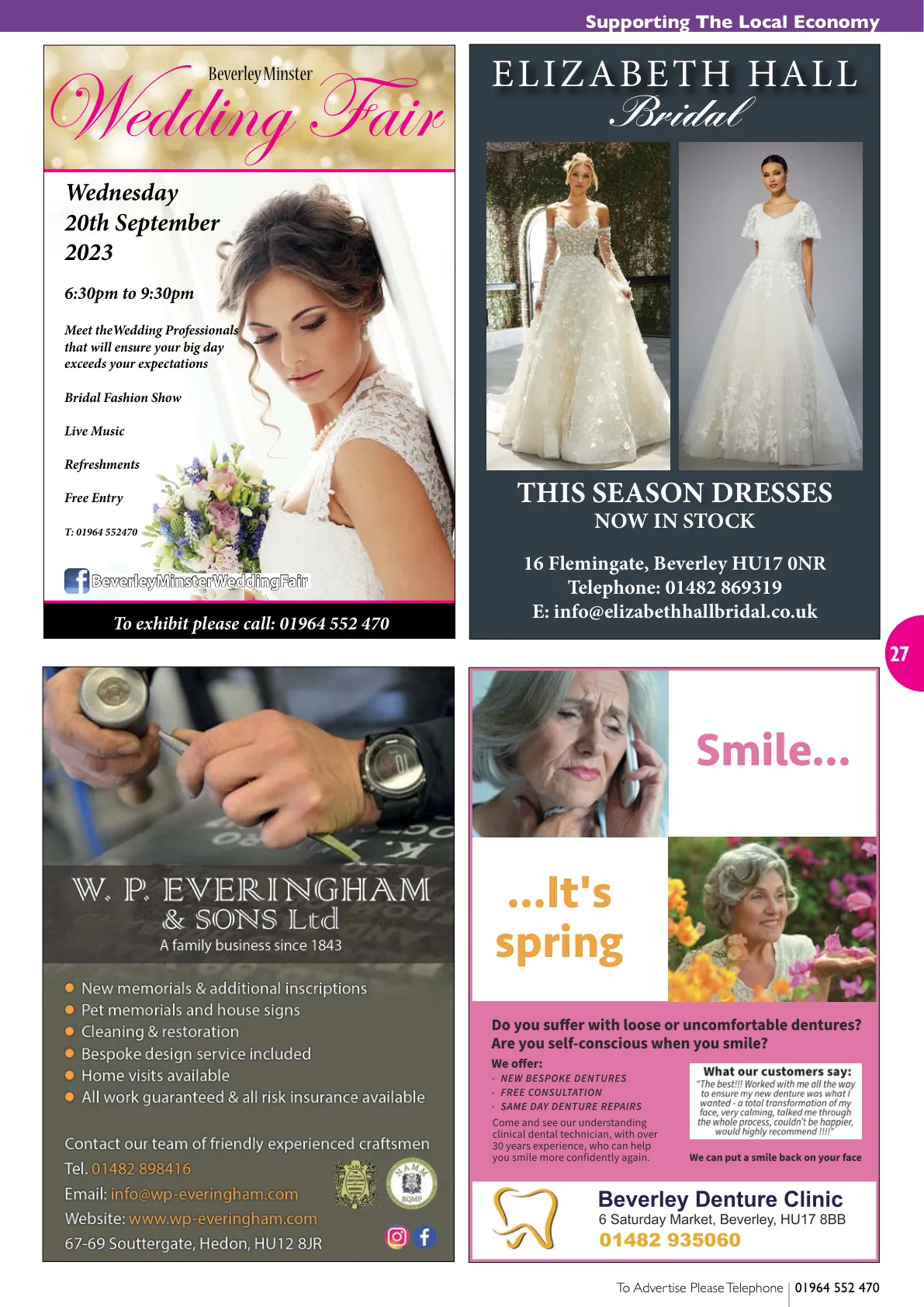 East Riding Magazine — March 2023 — Page 27 of 36