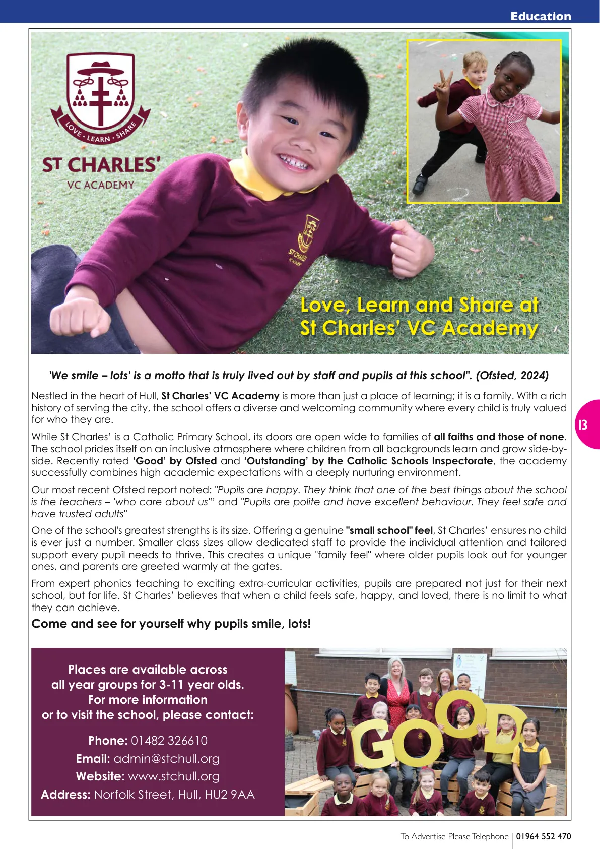 East Riding Magazine — March 2026 — Page 13 of 36