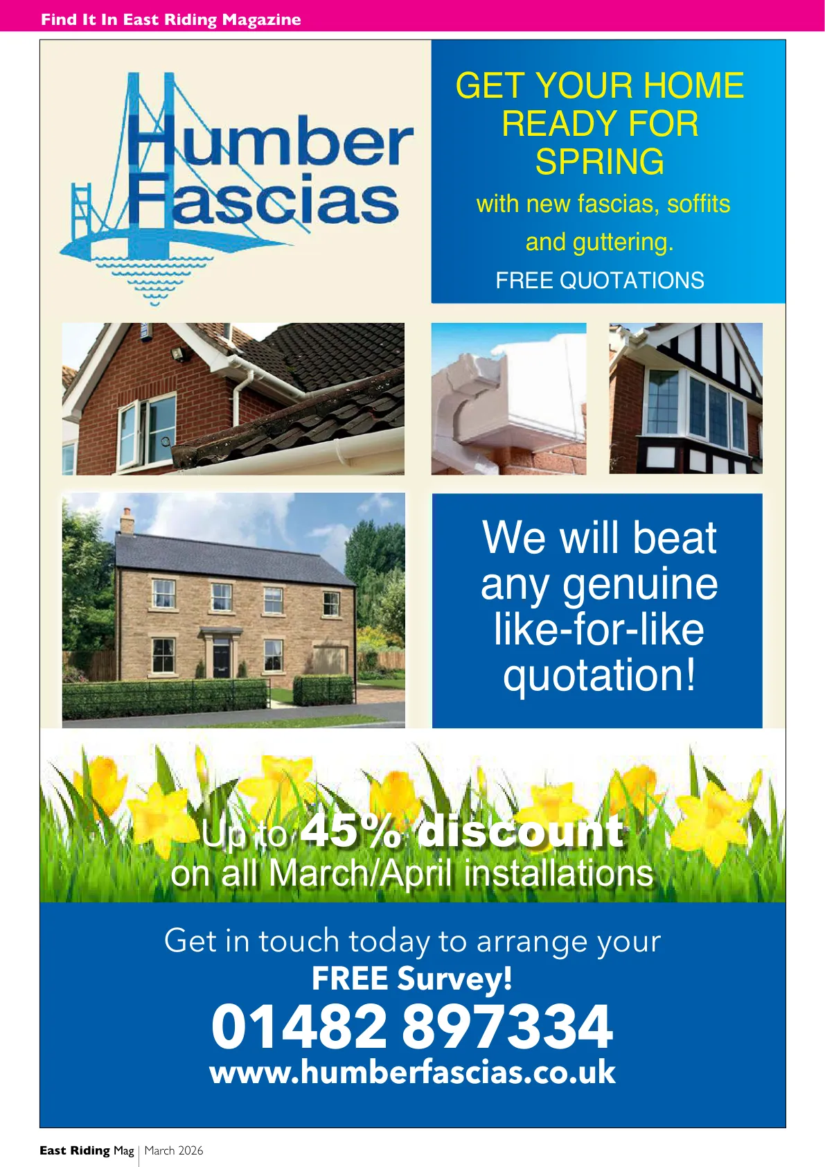 East Riding Magazine — March 2026 — Page 2 of 36