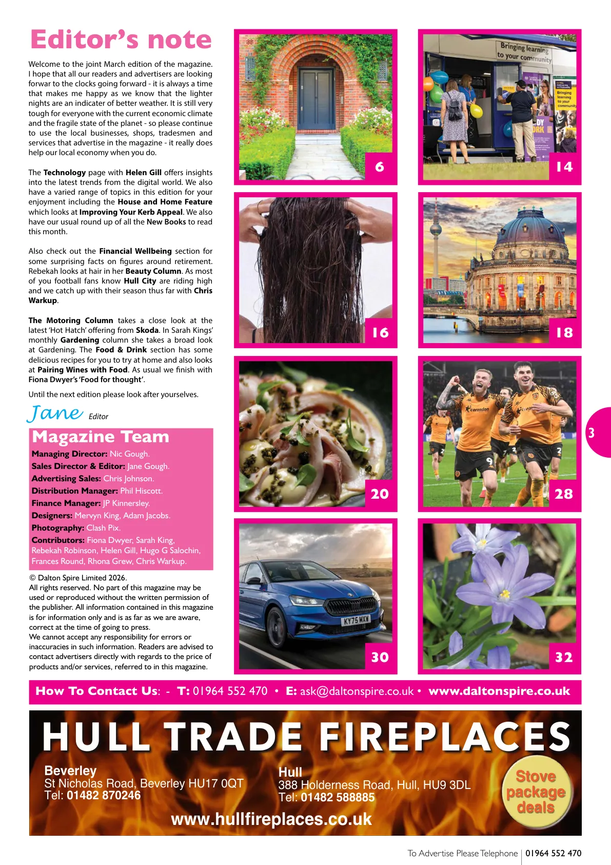 East Riding Magazine — March 2026 — Page 3 of 36