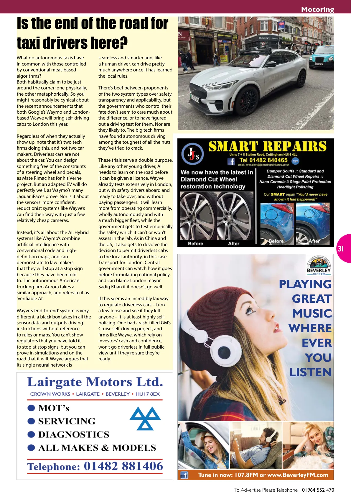 East Riding Magazine — March 2026 — Page 31 of 36