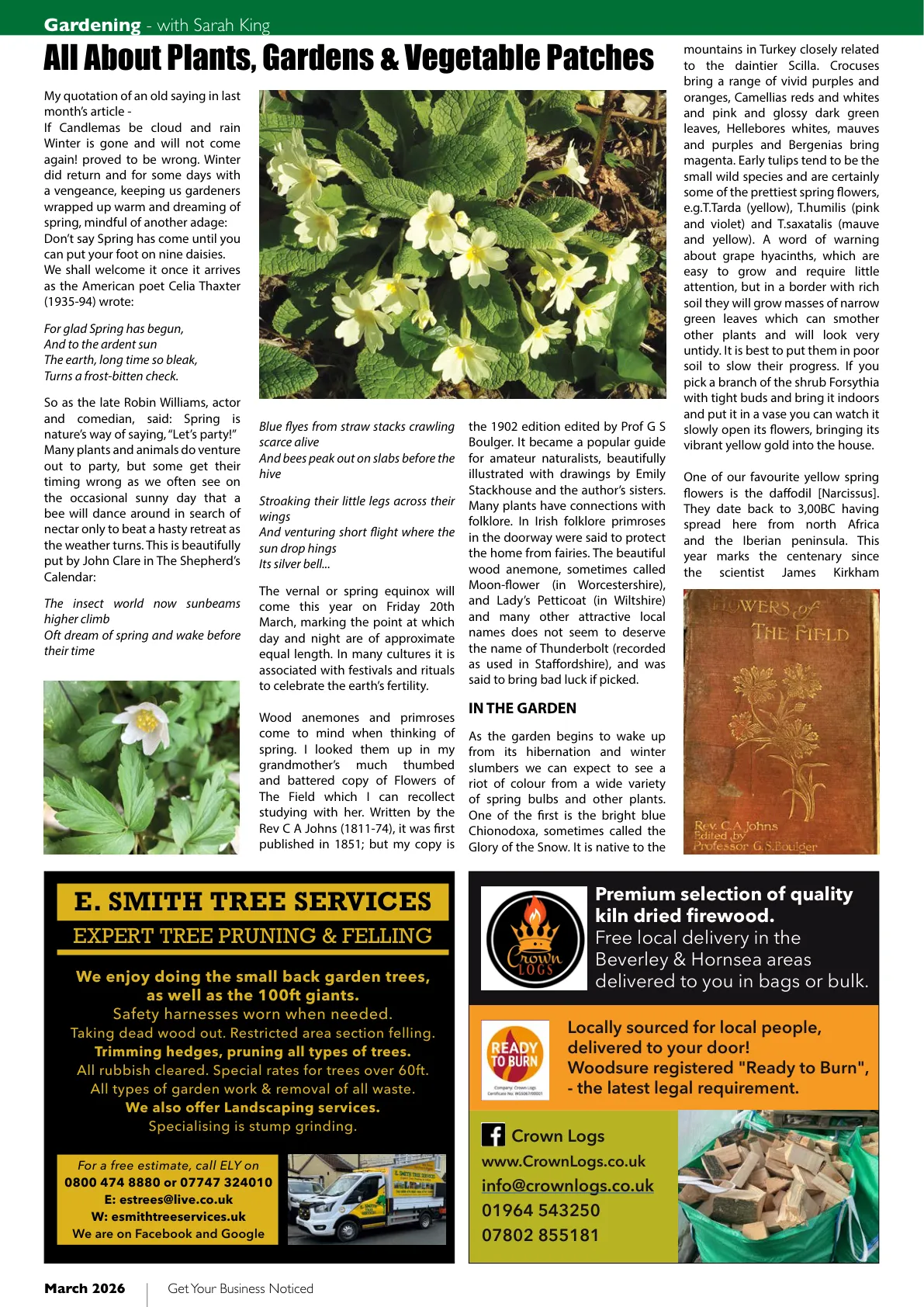 East Riding Magazine — March 2026 — Page 32 of 36