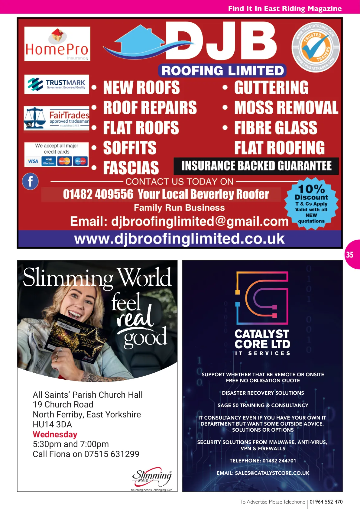 East Riding Magazine — March 2026 — Page 35 of 36