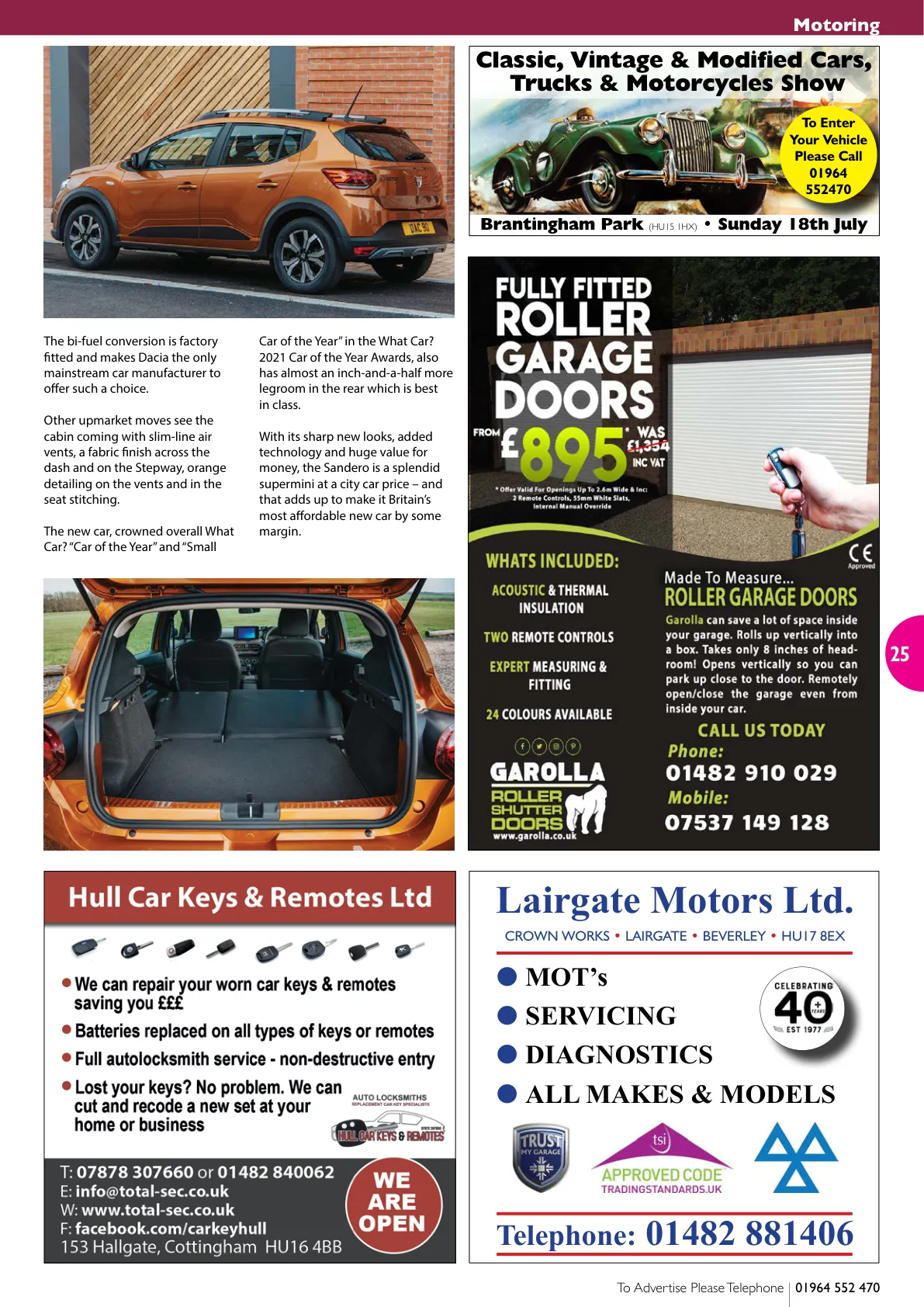 East Riding Magazine — May 2021 — Page 25 of 36