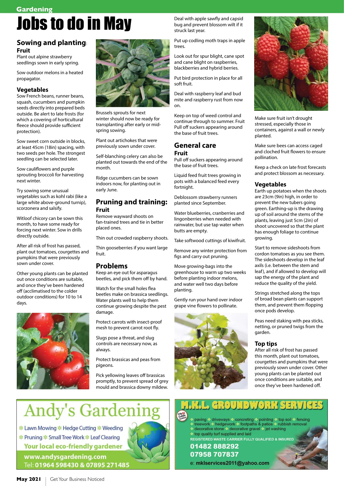 East Riding Magazine — May 2021 — Page 32 of 36