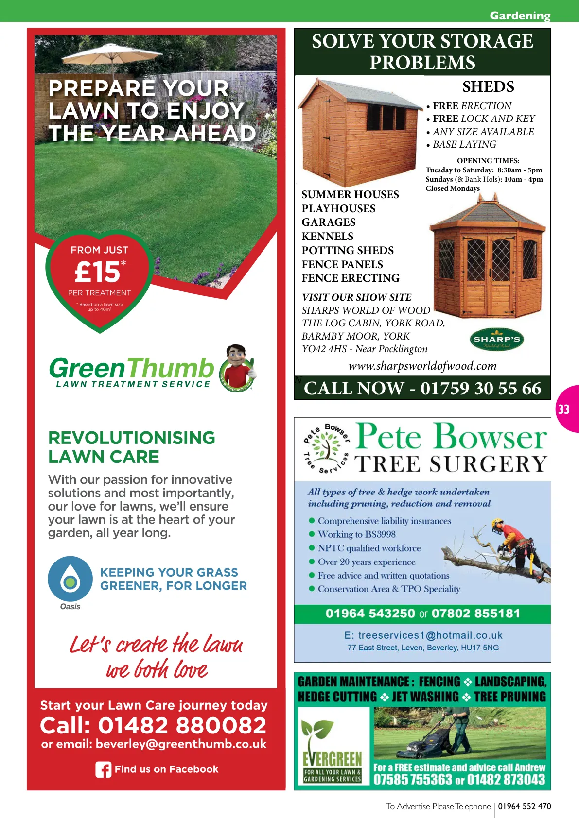 East Riding Magazine — May 2021 — Page 33 of 36