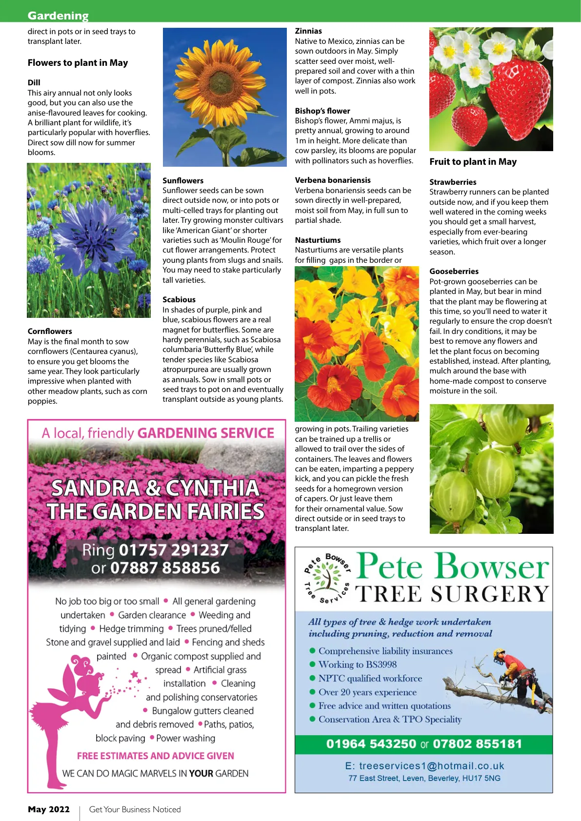 East Riding Magazine — May 2022 — Page 32 of 36