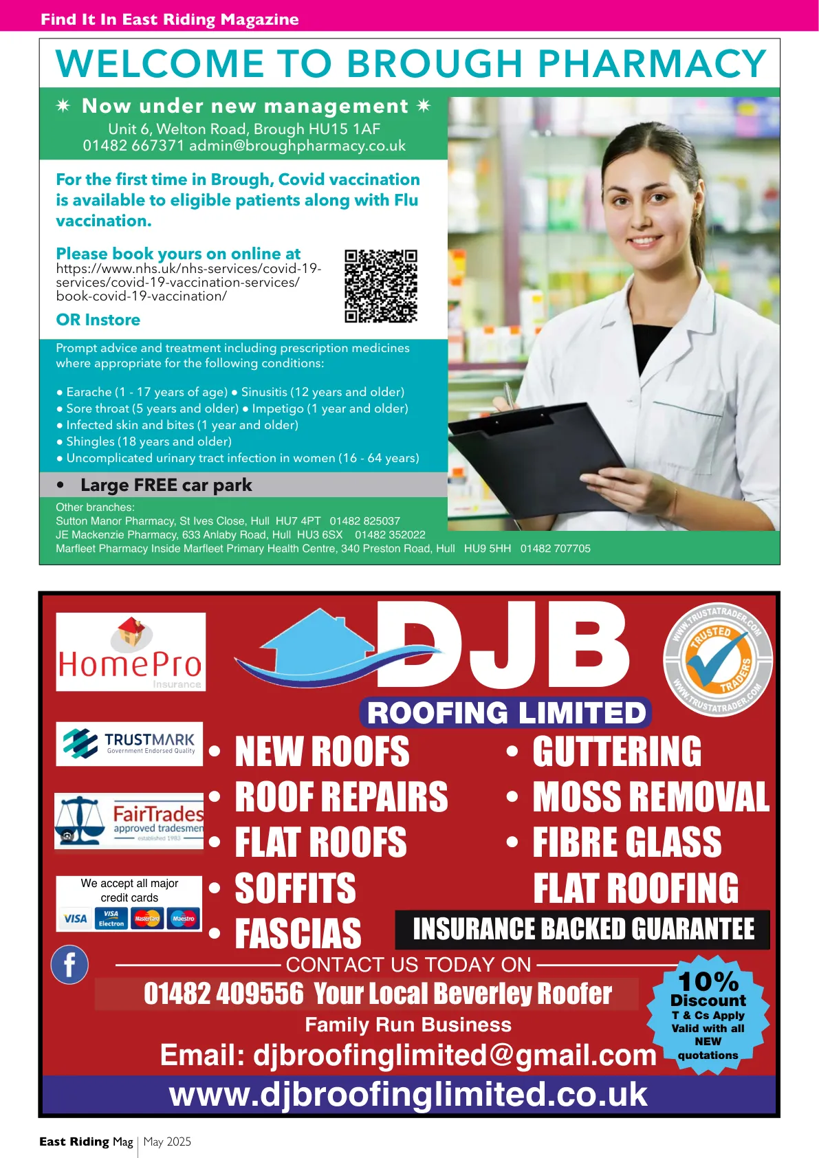 East Riding Magazine — May 2025 — Page 2 of 4