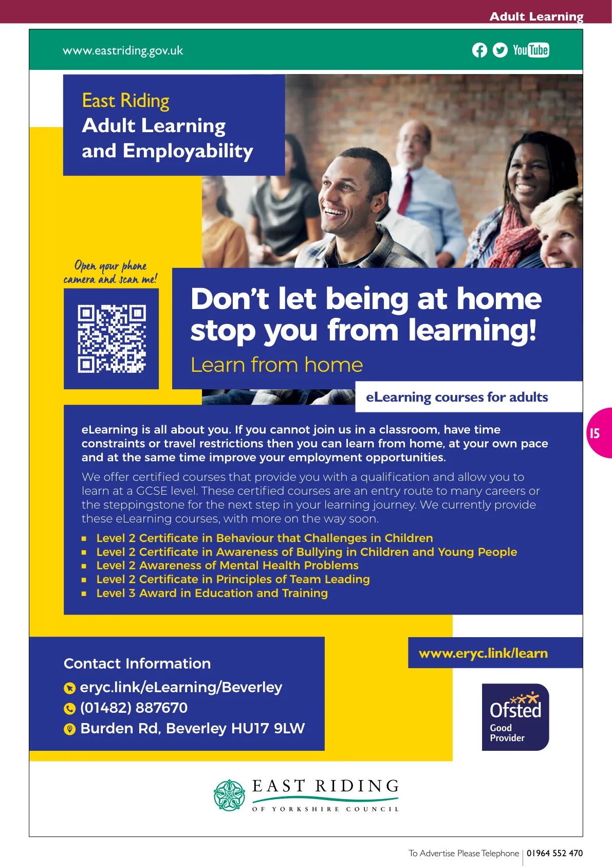 East Riding Magazine — November 2022 — Page 15 of 36