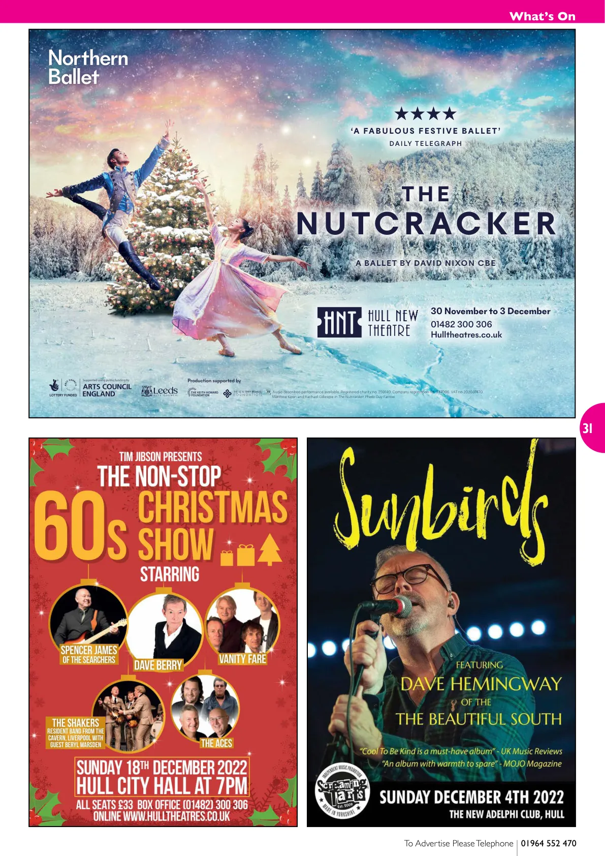 East Riding Magazine — November 2022 — Page 31 of 36