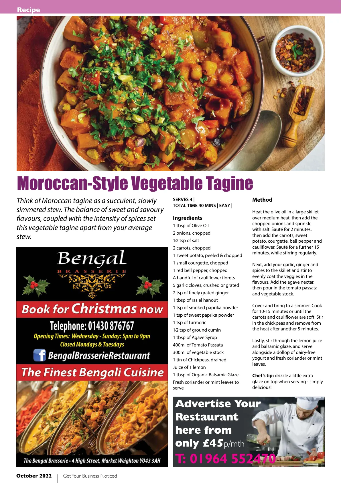 East Riding Magazine — October 2022 — Page 22 of 36