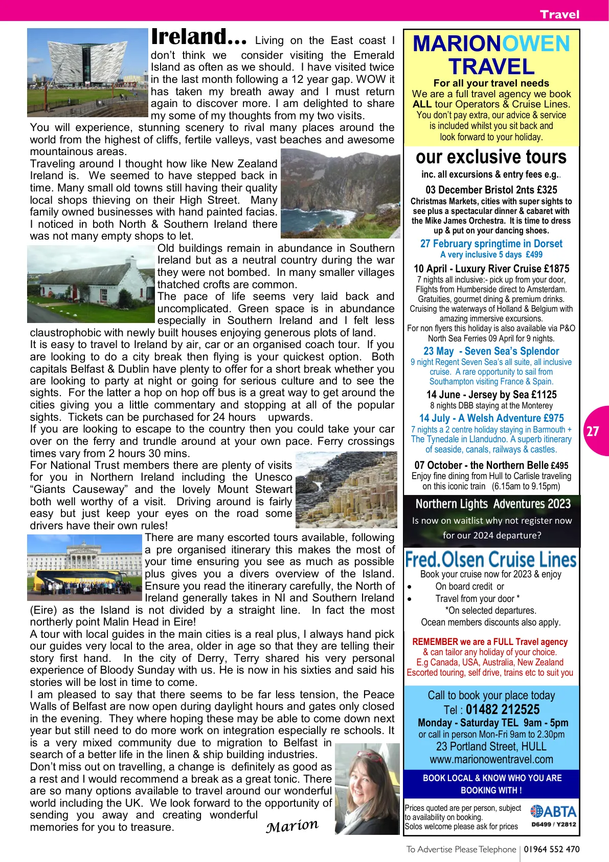 East Riding Magazine — October 2022 — Page 27 of 36