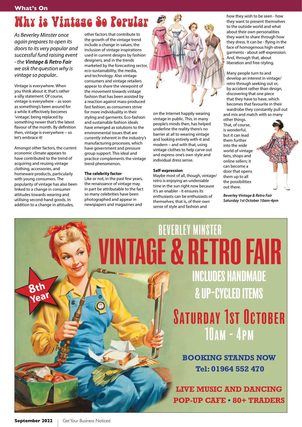 East Riding Magazine — September 2022 — Page 12 of 36