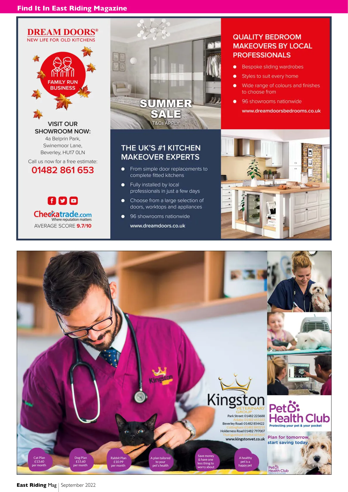 East Riding Magazine — September 2022 — Page 2 of 36