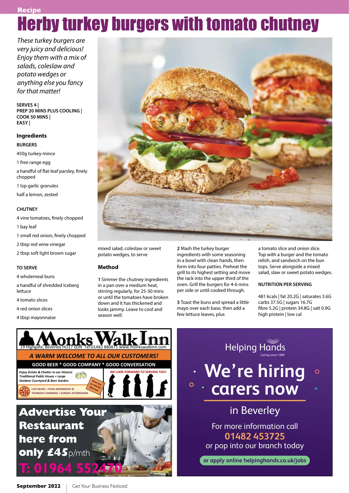 East Riding Magazine — September 2022 — Page 22 of 36