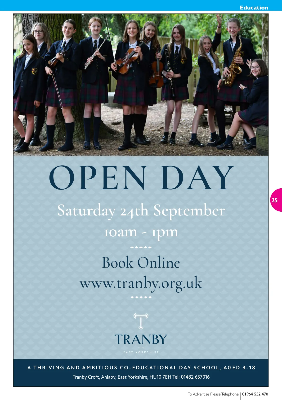 East Riding Magazine — September 2022 — Page 25 of 36