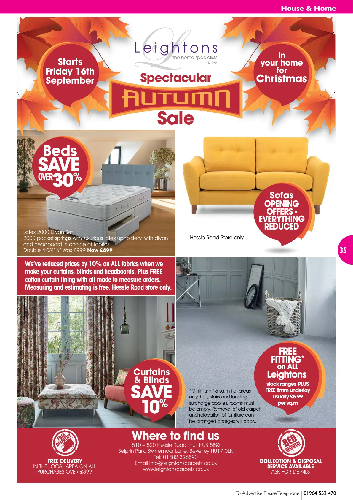 East Riding Magazine — September 2022 — Page 35 of 36