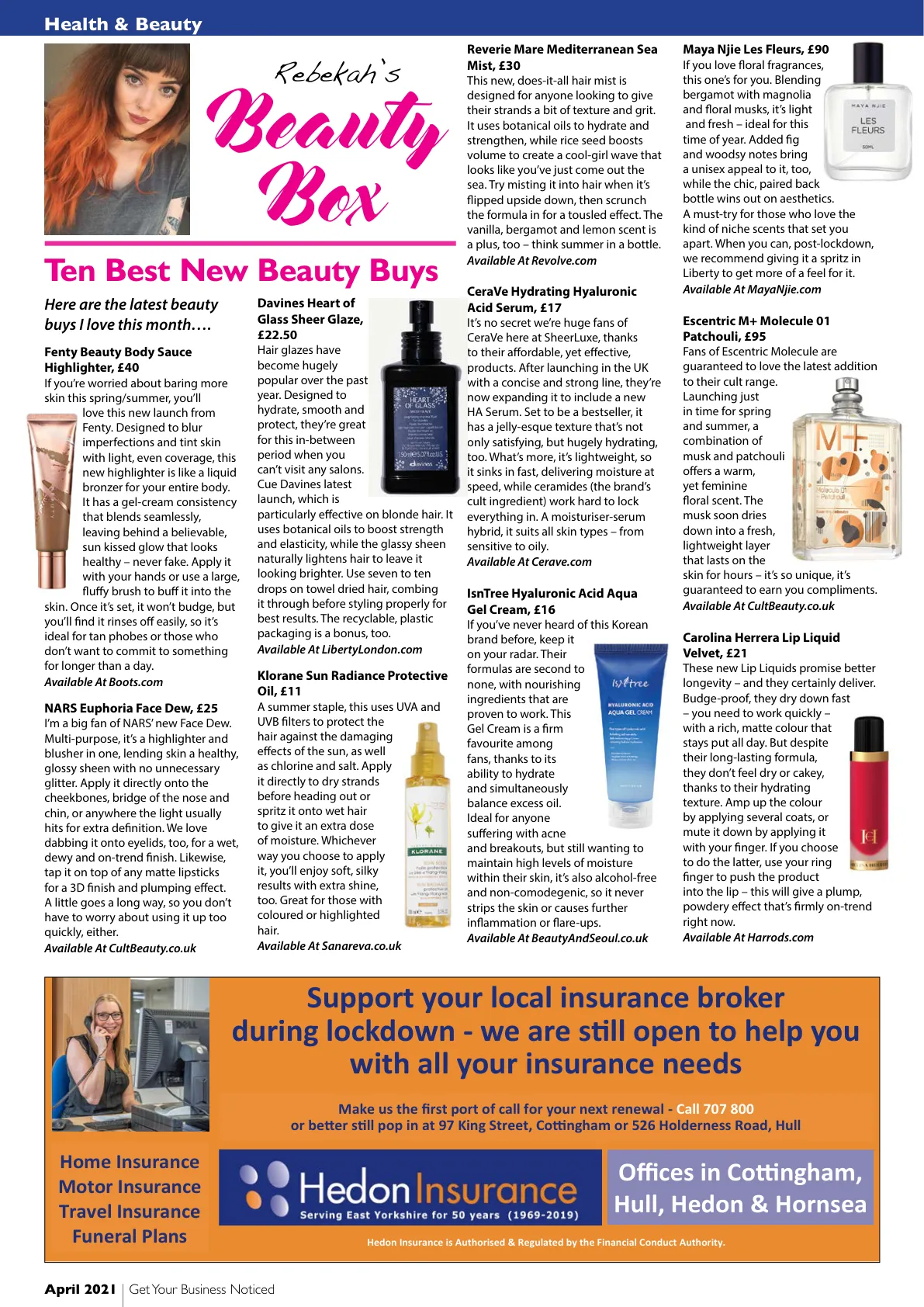 Hull Magazine — April 2021 — Page 14 of 36