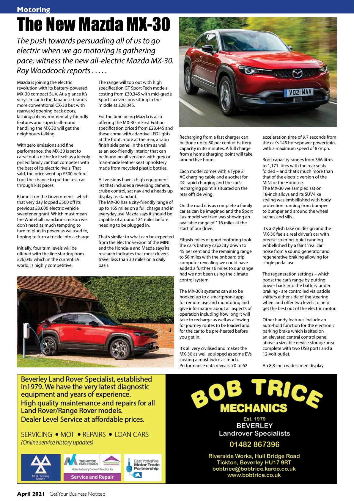 Hull Magazine — April 2021 — Page 22 of 36