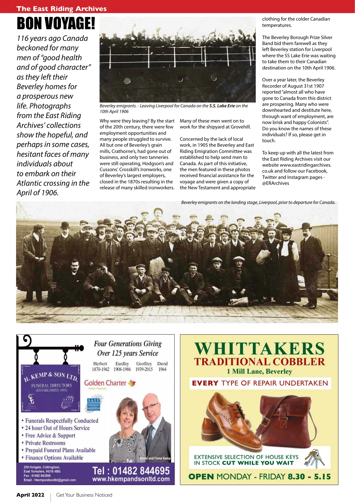 Hull Magazine — April 2022 — Page 4 of 36