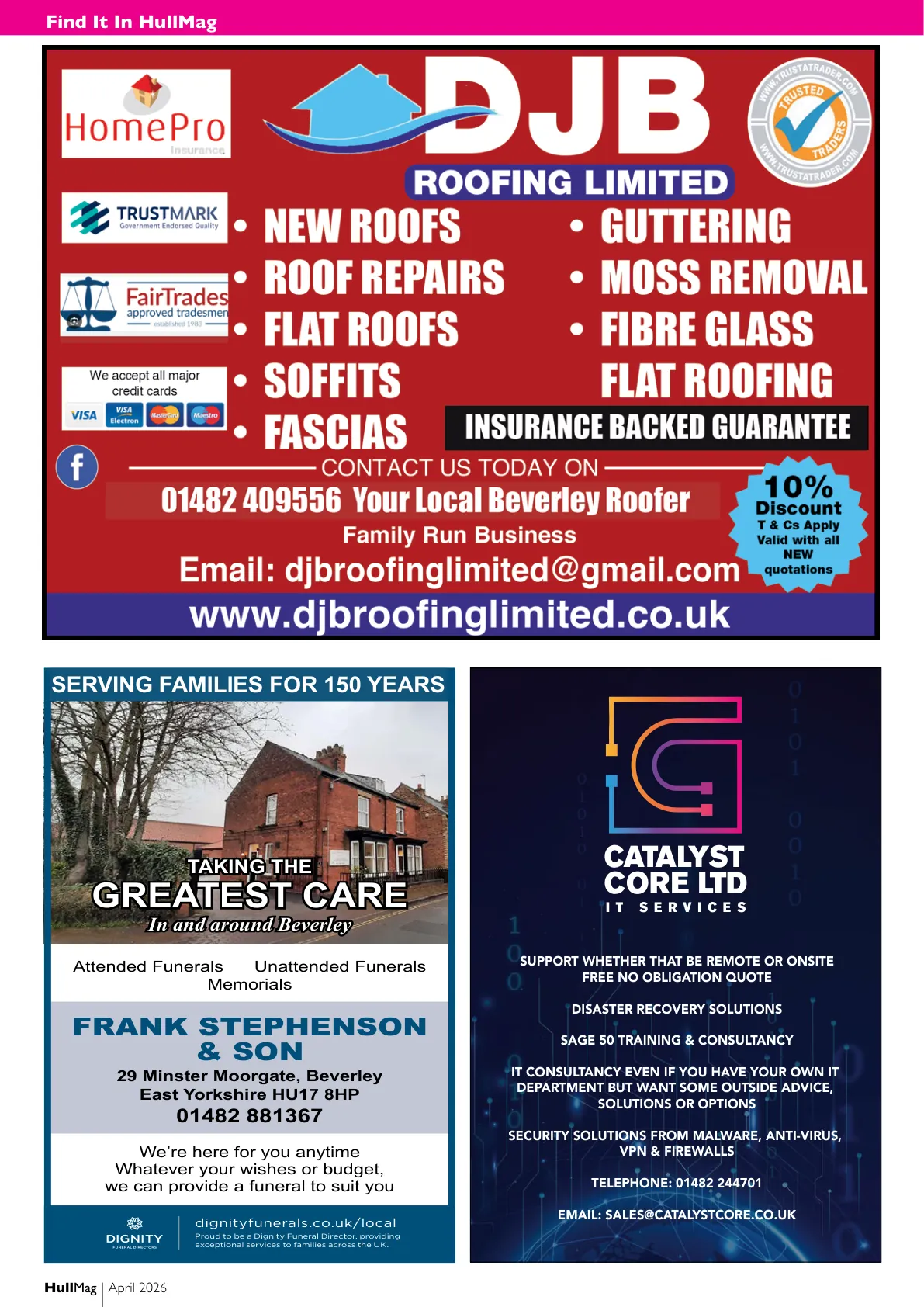 Hull Magazine — April 2026 — Page 2 of 36