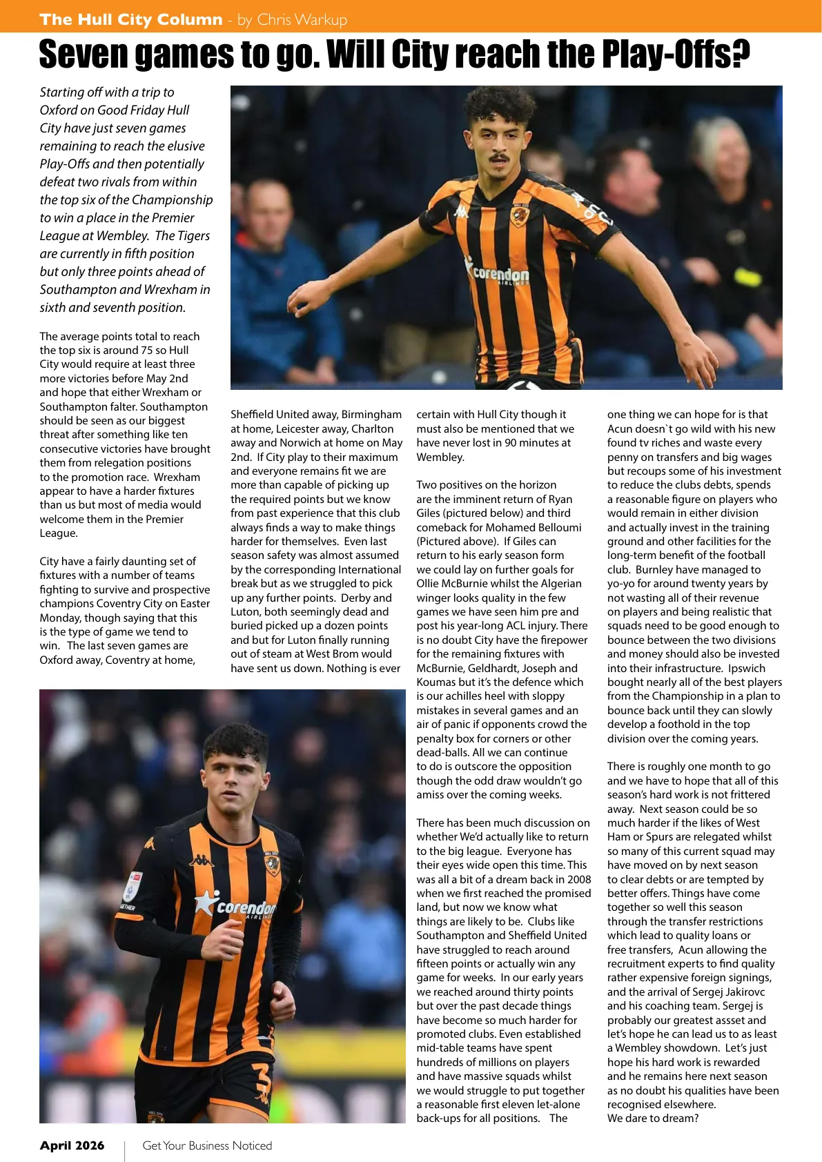 Hull Magazine — April 2026 — Page 30 of 36