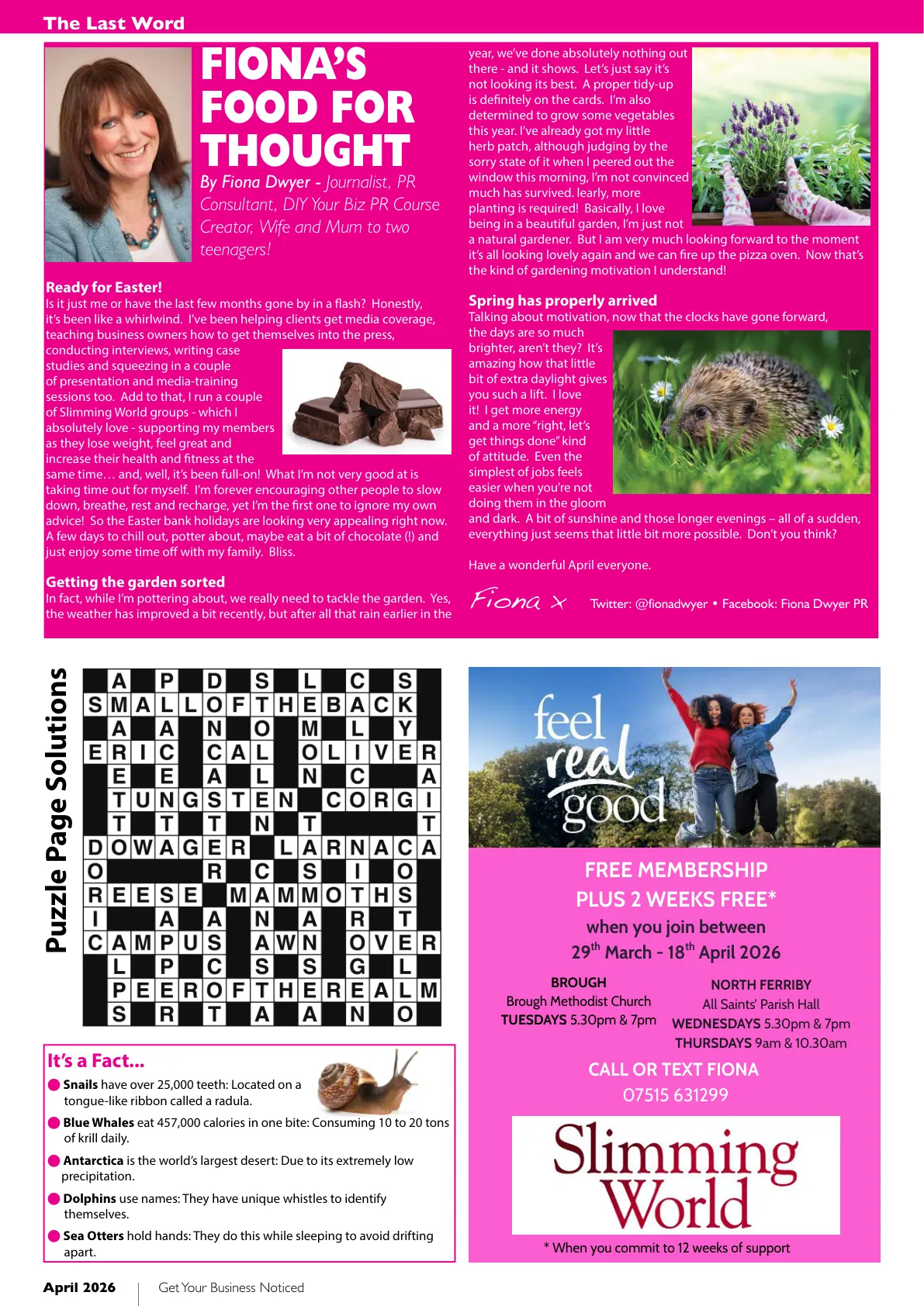 Hull Magazine — April 2026 — Page 34 of 36