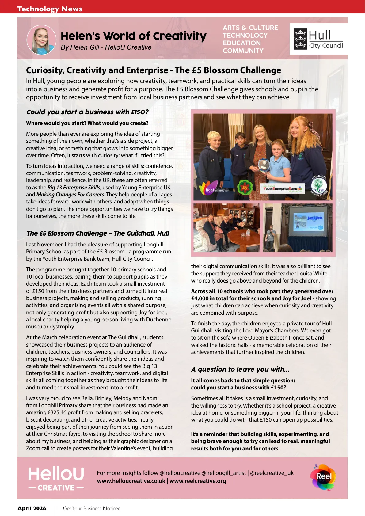 Hull Magazine — April 2026 — Page 4 of 36