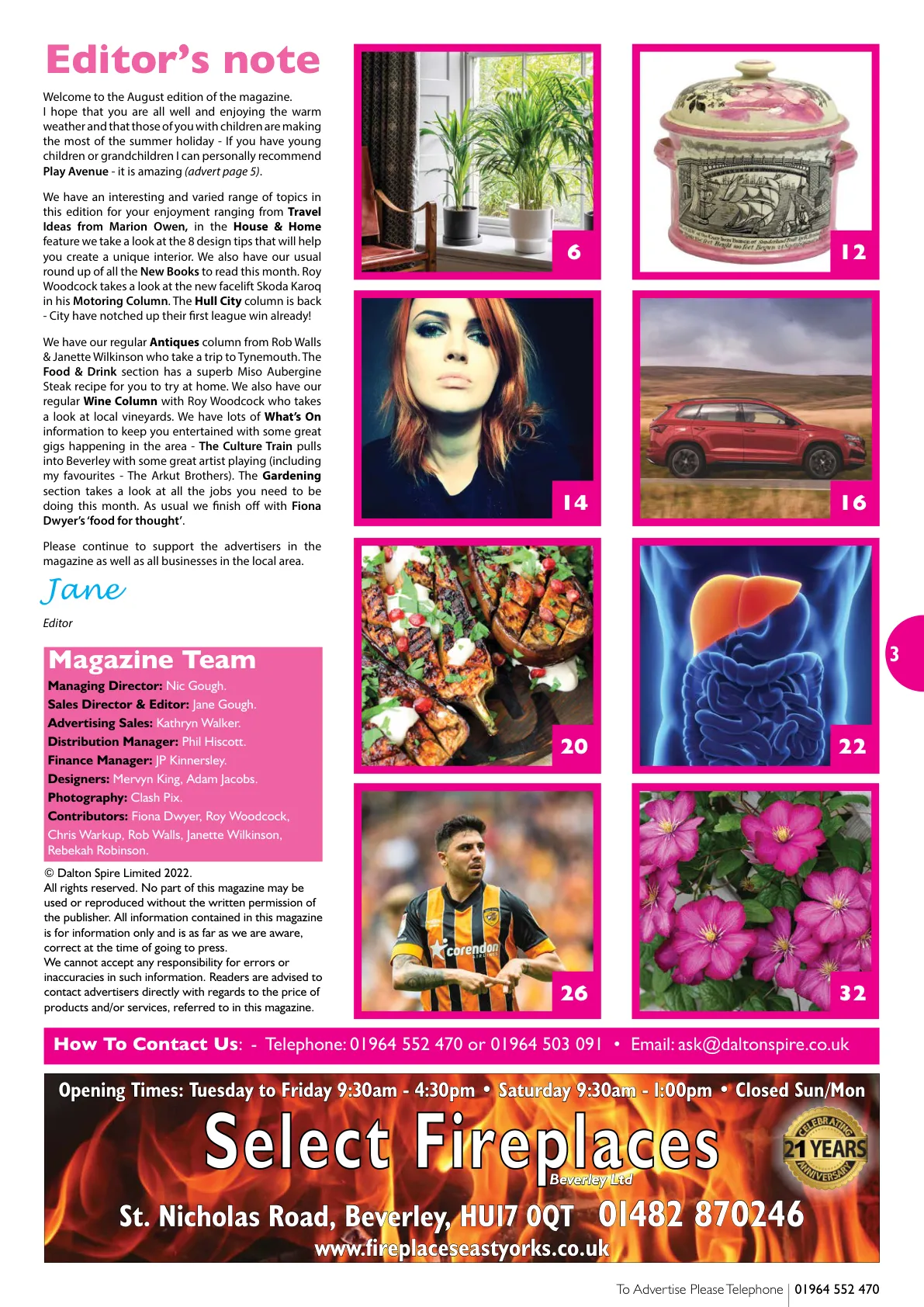 Hull Magazine — August 2022 — Page 3 of 36