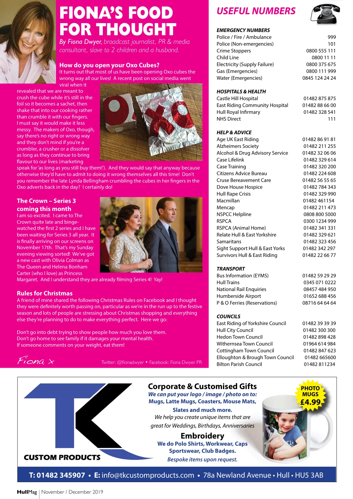 Hull Magazine — December 2019 — Page 34 of 36