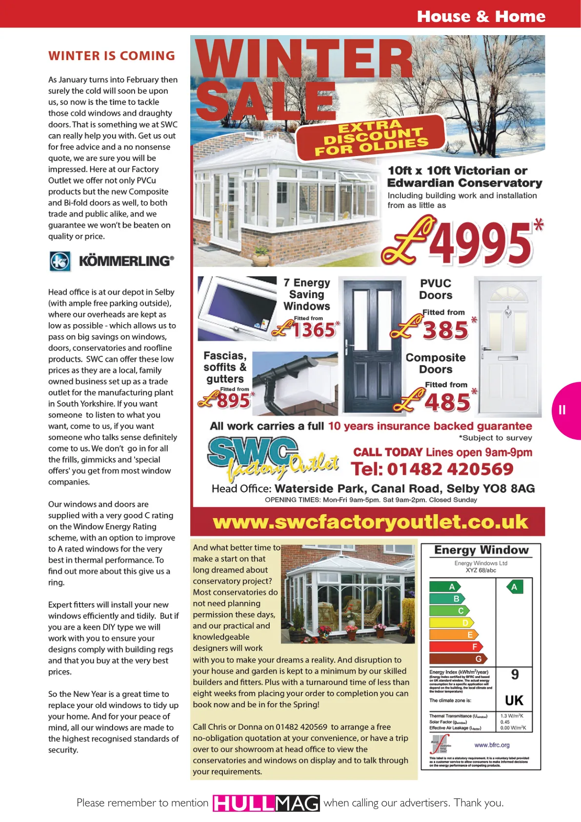 Hull Magazine — February 2014 — Page 11 of 36