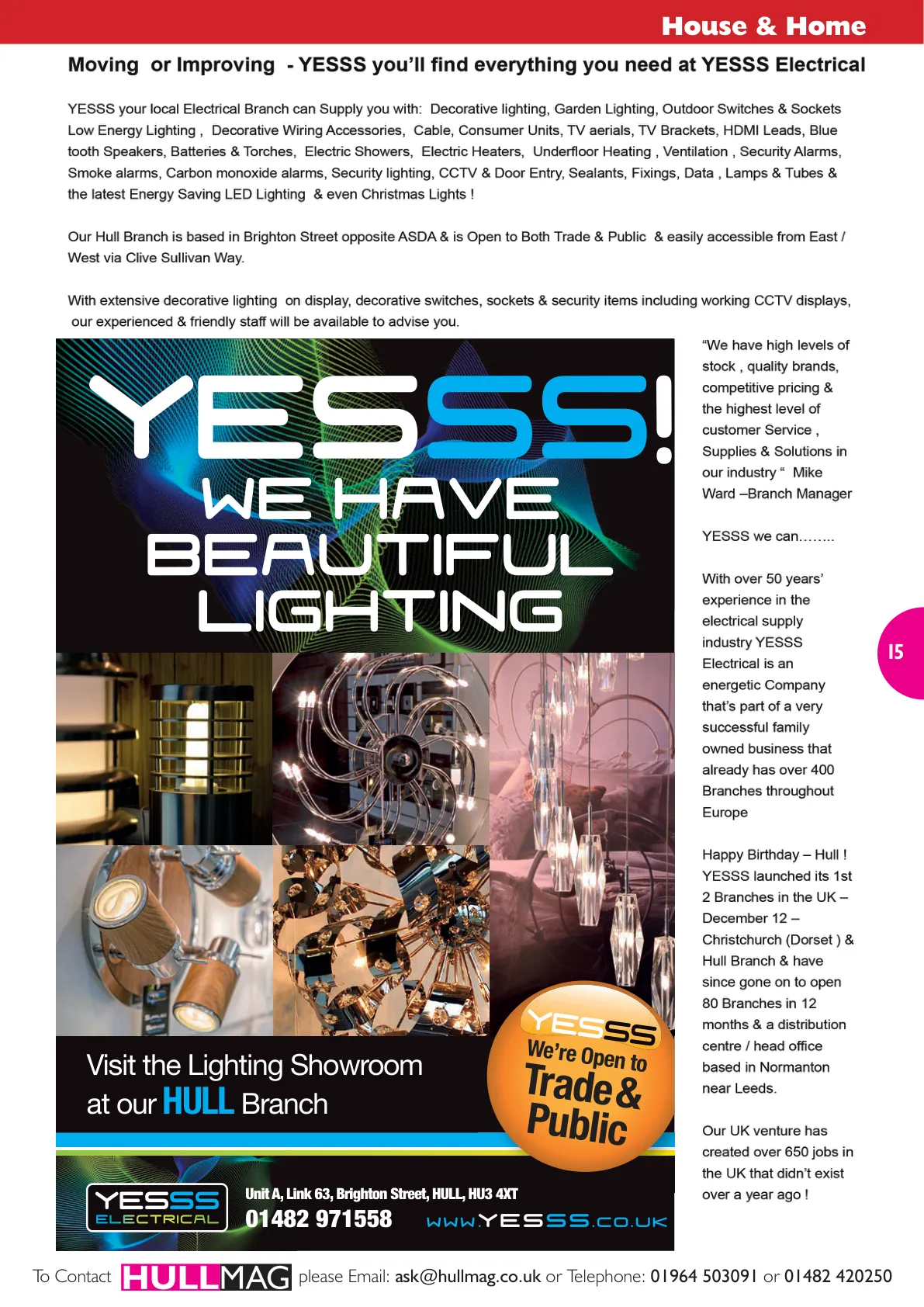 Hull Magazine — February 2014 — Page 15 of 36