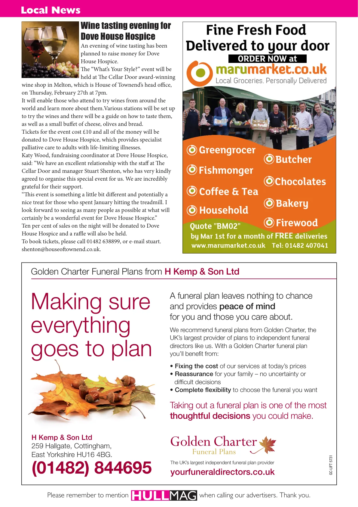 Hull Magazine — February 2014 — Page 16 of 36