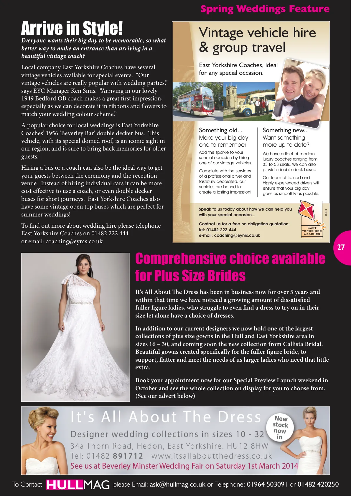 Hull Magazine — February 2014 — Page 27 of 36