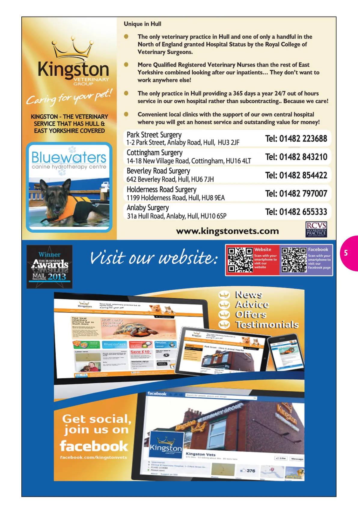 Hull Magazine — February 2014 — Page 5 of 36