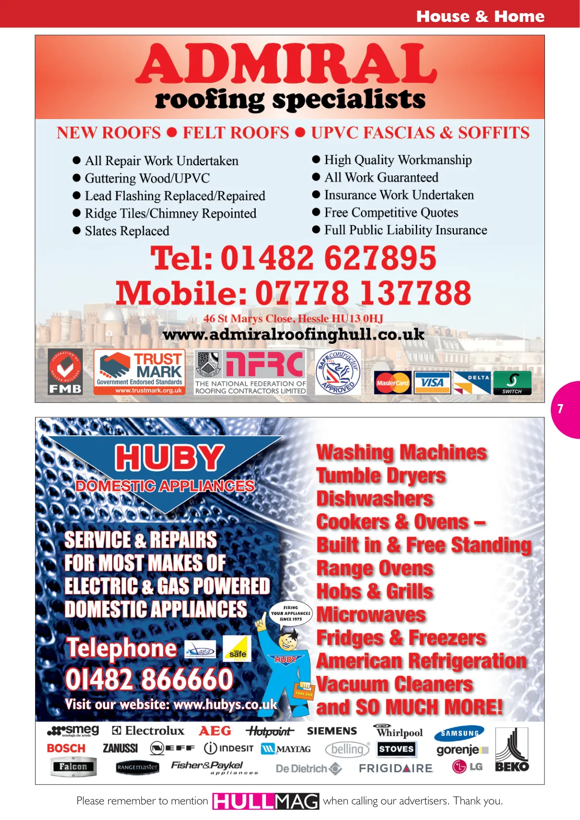 Hull Magazine — February 2014 — Page 7 of 36