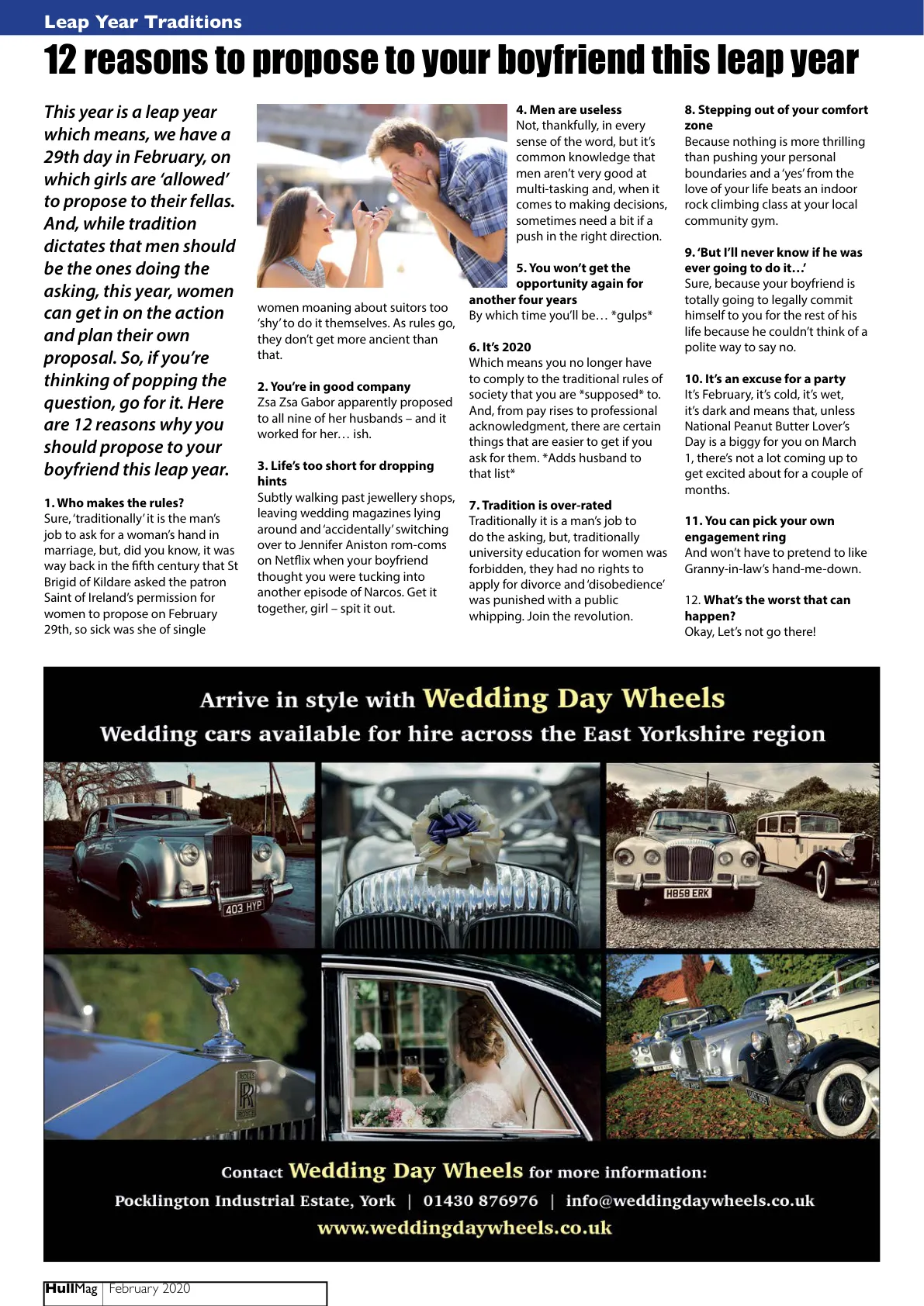 Hull Magazine — February 2020 — Page 12 of 36
