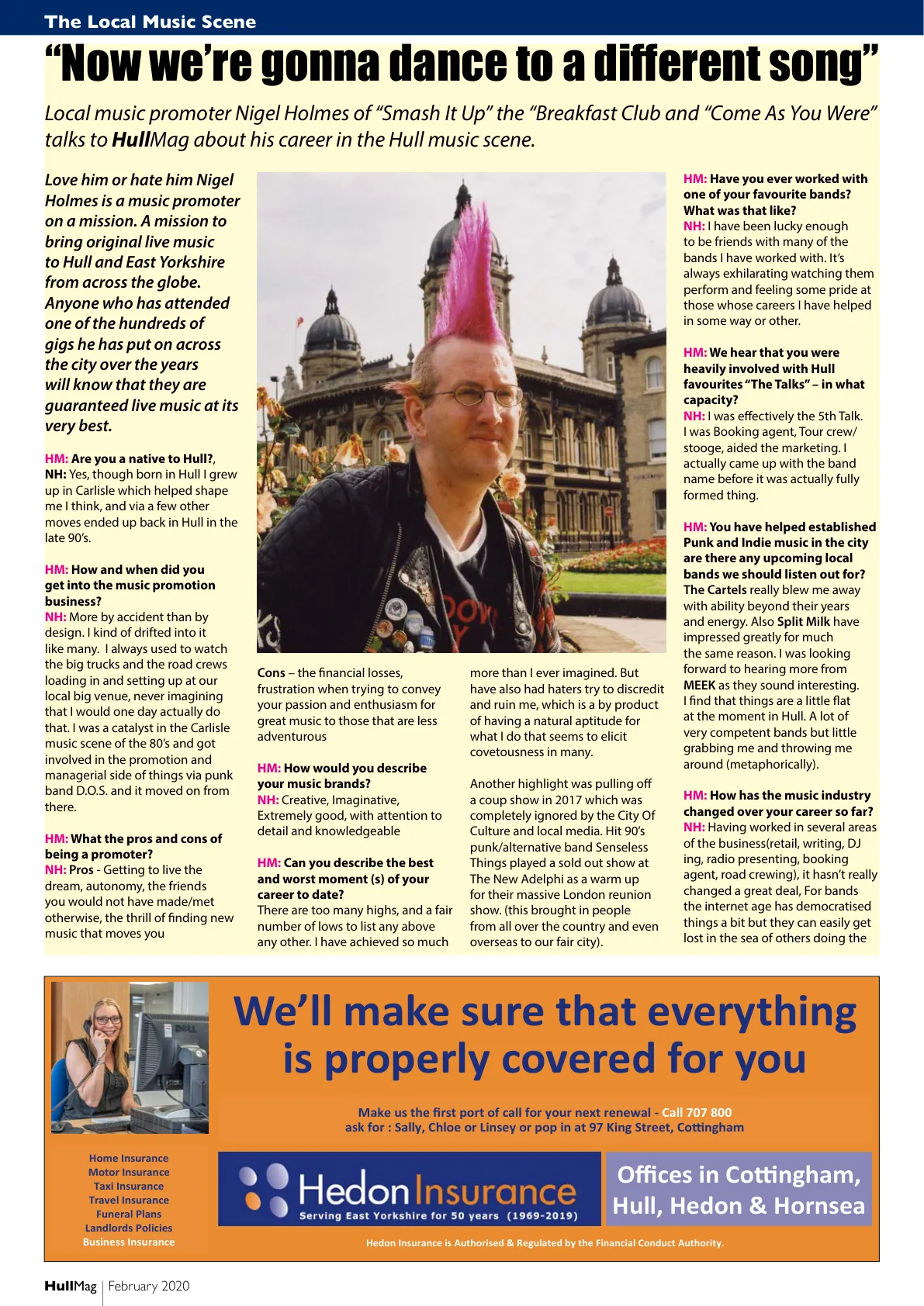 Hull Magazine — February 2020 — Page 20 of 36